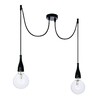Миниатюра фото подвесной светильник ideal lux minimal sp2 nero opaco | 220svet.ru