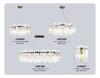 Миниатюра фото подвесные люстры ambrella light high light lh31255 | 220svet.ru
