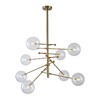Миниатюра фото потолочная люстра на штанге lussole greensboro lsp-6072 | 220svet.ru