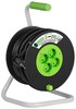 Миниатюра фото удлинитель силовой эра green line kat-3x1.5-40m greenline на катушке пластик 4 розетки с заземлением 40м пвс 3x1.5мм2 б0065132 | 220svet.ru