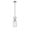 Миниатюра фото подвесной светильник escada gloss 1141/1s chrome/clear | 220svet.ru