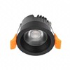 Миниатюра фото встраиваемый светодиодный светильник iledex mars 107-7w-d64-3000k-24dg-bk | 220svet.ru