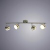Миниатюра фото светодиодный спот arte lamp venerd a6009pl-4ss | 220svet.ru