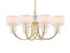 Миниатюра фото подвесная люстра newport 4368/c new gold м0070360 | 220svet.ru