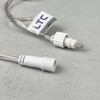 Миниатюра фото гирлянда нить 10м синяя с мерцанием белого диода 24в, 100 led, провод прозрачный пвх, ip54 ltc pst100blw-10-1b | 220svet.ru