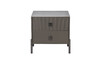 Миниатюра фото тумбочка серая 50*40*53 см garda decor 40ad-00720 | 220svet.ru