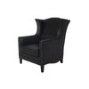 Миниатюра фото кресло кожаное roomers furniture 976/#b76 | 220svet.ru
