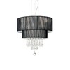 Миниатюра фото подвесная люстра ideal lux opera sp4 nero | 220svet.ru