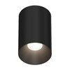 Миниатюра фото накладной светодиодный светильник italline it02-027 black 3000k | 220svet.ru
