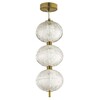 Миниатюра фото подвесной светодиодный светильник arti lampadari candels l 1.p9 g | 220svet.ru