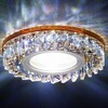 Миниатюра фото встраиваемый светодиодный светильник ambrella light led s255 br | 220svet.ru