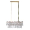 Миниатюра фото подвесная люстра indigo inverno 12013/12r brass v000059 | 220svet.ru
