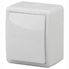 Миниатюра фото выключатель одноклавишный с подсветкой эра 10ax 250v ip54 11-1402-01 б0020671 | 220svet.ru