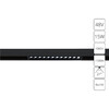 Миниатюра фото магнитный трековый  светильник arte lamp linea a4634pl-1bk | 220svet.ru