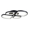 Миниатюра фото потолочная светодиодная люстра iledex river x024-4 bk | 220svet.ru