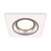 Миниатюра фото комплект встраиваемого светильника ambrella light techno spot xc7631004 swh/mch белый песок/хром матовый (c7631, n7013) | 220svet.ru