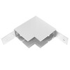 Миниатюра фото соединитель вертикальный l-образный uno pro lightstar 509136p | 220svet.ru