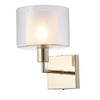 Миниатюра фото бра crystal lux ap1 gold | 220svet.ru