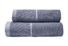 Миниатюра фото полотенце орсетто графит 50*90 garda decor 119val-01117 | 220svet.ru