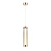 Миниатюра фото подвесной светодиодный светильник indigo rilucente 11061/1p gold v000149l | 220svet.ru