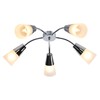Миниатюра фото потолочная люстра escada aquilegia 1100/5p chrome | 220svet.ru