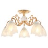 Миниатюра фото потолочная люстра myfar nicole mr1661-5c | 220svet.ru
