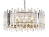 Миниатюра фото подвесная люстра newport alessia 8510/c gold м0070396 | 220svet.ru