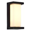 Миниатюра фото уличный настенный светодиодный светильник st luce combo sl9532.411.01 | 220svet.ru
