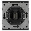 Миниатюра фото розетка эра arktik 16-3114-05 hdmi антрацит б0070508 | 220svet.ru