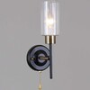 Миниатюра фото бра reluce 06117-0.2-01 bk+cop | 220svet.ru