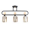 Миниатюра фото потолочный светильник arte lamp glamore a5076pl-3bk | 220svet.ru