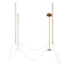 Миниатюра фото подвесной светодиодный светильник loft it thread 10388p/c brass | 220svet.ru