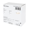 Миниатюра фото встраиваемый светильник voltega grave vgl7237dlb-01w | 220svet.ru