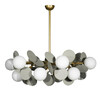 Миниатюра фото люстра на штанге loft it matisse 10008/12 grey | 220svet.ru