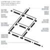 Миниатюра фото соединение угловое перекидное встраиваемое с подводом питания lightstar quattro/dali 503126-r-dali | 220svet.ru