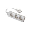 Миниатюра фото удлинитель (02861) uniel 3гн х 7м б/з standard s-cd3-7 | 220svet.ru