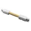 Миниатюра фото коннектор трехфазный регулируемый гибкий lightstar barra 504156 | 220svet.ru