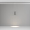 Миниатюра фото трековый подвесной светильник voltega exilight vgl041-2-12w4k-b | 220svet.ru