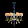 Миниатюра фото подвесная люстра loft it grace 10203/8 green | 220svet.ru