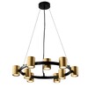 Миниатюра фото подвесная люстра rivoli chloe 3153-309 б0057929 | 220svet.ru