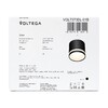 Миниатюра фото потолочный светильник voltega bis vgl7373dl-01b | 220svet.ru