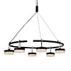 Миниатюра фото люстра p0855-6c black delight collection | 220svet.ru
