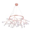 Миниатюра фото подвесной светильник crystal lux evita sp45 d copper/transparent | 220svet.ru