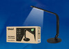 Миниатюра фото настольная лампа uniel tld-555 black/led/500lm/5500k/dimmer/usb ul-00003648 | 220svet.ru
