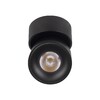 Миниатюра фото накладной светильник loft it tictac 10180 black 3000k | 220svet.ru