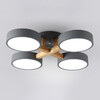 Миниатюра фото потолочная светодиодная люстра inodesign joist gray 40.6211 | 220svet.ru