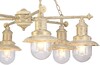 Миниатюра фото подвесная люстра arte lamp sailor a4524lm-6wg | 220svet.ru