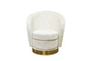Миниатюра фото кресло вращающееся кремовое garda decor napoli-4k-кремовый-sheepskin | 220svet.ru