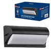 Миниатюра фото уличный настенный светильник (ul-00006807) uniel uul-s07a 60w/e27 ip54 black | 220svet.ru