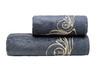 Миниатюра фото полотенце лирика модал графит 50*90 garda decor 145ert-00605 | 220svet.ru